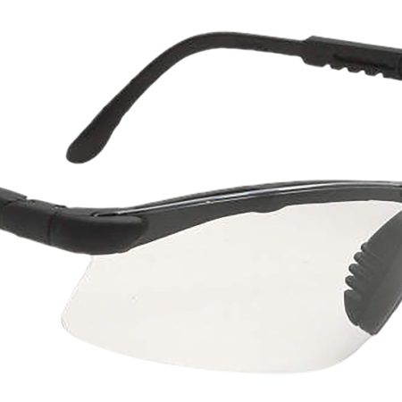Radians RV0110CS Revelation Shooting Glasses Adult Clear Lens Anti-Fog Black Frame