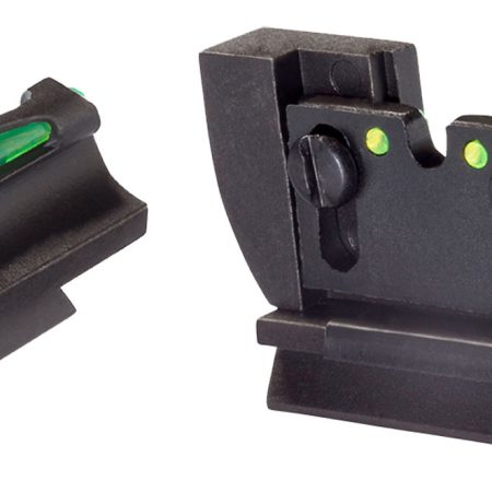 HiViz RG1022 Ruger 10/22 Rifle Interchangeable Sight Set LiteWave Black Front and Rear
