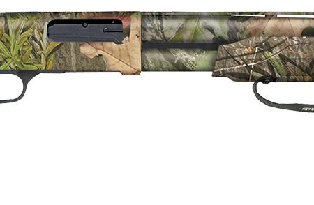 Mossberg 53265 500 Tactical 12 Gauge 5+1 3" 20" Vent Rib Barrel, Dual Extractors, Overall Mossy Oak Obsession, Synthetic 6 Position Stock w/Shell Holder,  Includes X-Factor Ported Choke