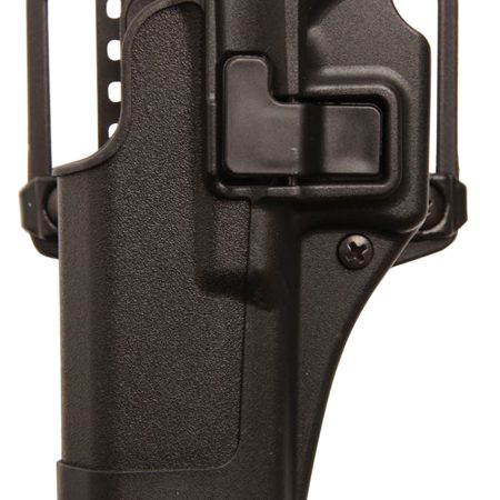 Blackhawk 410567BKL Serpa CQC OWB Matte Black Polymer Belt Loop/Paddle Compatible w/Glock 42 Left Hand