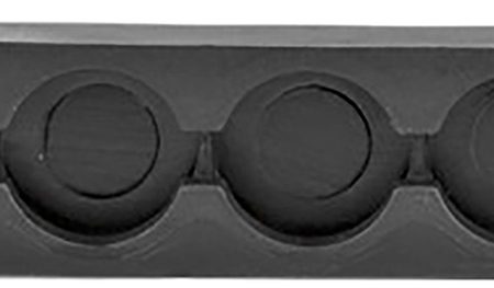 DeSantis Gunhide T11BAZZZ0 Swift Strip  made of Polymer with Black Finish for 38 Special, 357 Mag S&W J Frame Holds up to 6rds