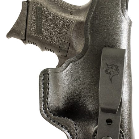 DeSantis Gunhide 033BAX7Z0 Dual Carry II  IWB/OWB Black Leather Belt Clip Fits S&W M&P Shield 9/40 & S&W M&P Shield 2.0 Right Hand