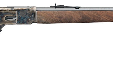 Winchester Guns 534217137 Model 1873 Sporter 38 Special, 357 Mag 14+1 Cap 24" Octagon Barrel Color Case Hardened Rec Satin Oiled Walnut Fixed Straight Grip Stock Right Hand (Full Size)
