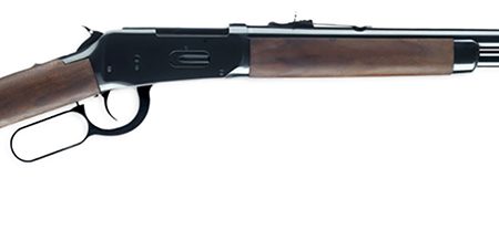 Winchester Guns 534174160 Model 94 Short Rifle 450 Marlin Caliber with 7+1 Capacity, 20" Barrel, Brushed Polish Blued Metal Finish & Satin Black Walnut Fixed Straight Grip Stock Right Hand (Full Size)