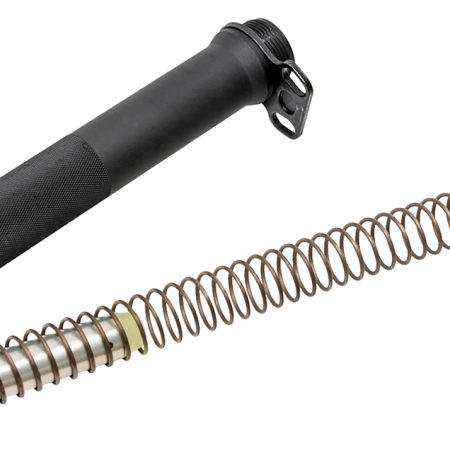 CMMG 55CA65A Receiver Extension Kit  Black Buffer Tube, Carbine Buffer, Ambi Sling Mount End Plate, Fits AR-15 Pistol