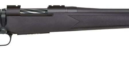 Mossberg 27864 Patriot  308 Win 5+1 22" Fluted Barrel w/Recessed Match Crown, Matte Blued Metal Finish, Spiral-Fluted Bolt, Synthetic Stock, Drop Box Magazine, Adjustable LBA Trigger