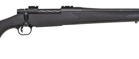 Mossberg 27884 Patriot Full Size 270 Win 5+1 22" Matte Blued Fluted Barrel, Drilled & Tapped Matte Blued Stainless Steel Receiver, Fixed Synthetic Stock, Right Hand