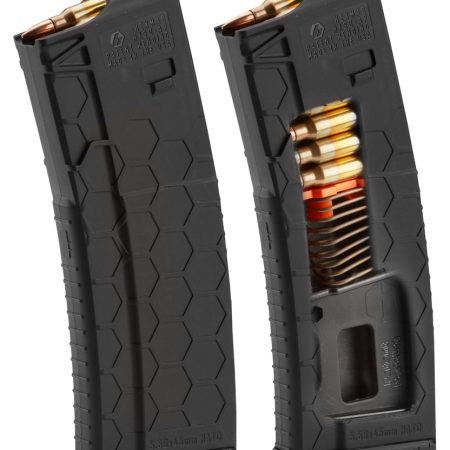 Hexmag HX1530ARBLK Series 2  Black Detachable 15rd Multi-Caliber for AR-15