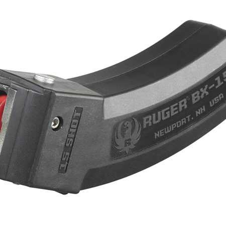 Ruger 90463 BX-15  15rd Magazine Fits Ruger 10/22/SR/American Rimfire/ 77/Charger 22LR BX-15 Black