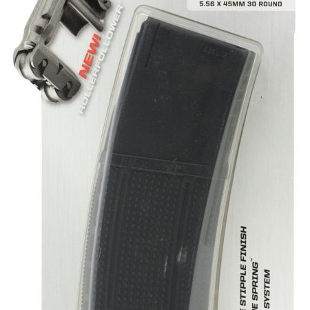 ProMag RM30 Standard  30rd Detachable w/Roller Follower 5.56x45mm Fits AR-15 Black DuPont Zytel Polymer