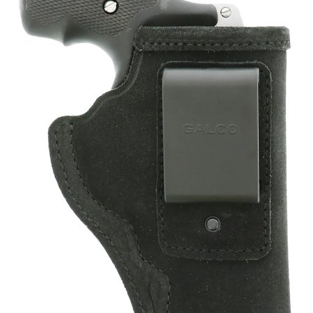 Galco STO158B Stow-N-Go  IWB Black Leather Belt Clip Fits S&W J Frame Fits Charter Arms Undercover Right Hand