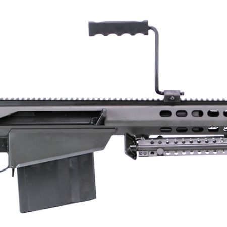 Barrett 13318 M82A1  50 BMG 10+1 20" Chrome-Lined Fluted Barrel, Black Cerakote Steel Receiver, Black Fixed Stock w/Sorbothane Recoil Pad, M1913 Optics Rail, Includes Hard Carry Case