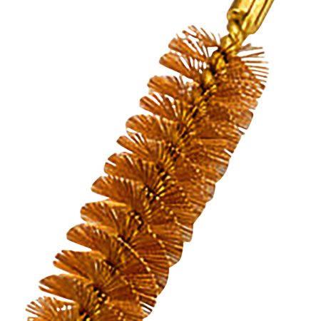 Traditions A1278 Cleaning Brush  .50-.54 Cal Muzzleloader Firearm 10/32 Thread Brass Bronze Bristles
