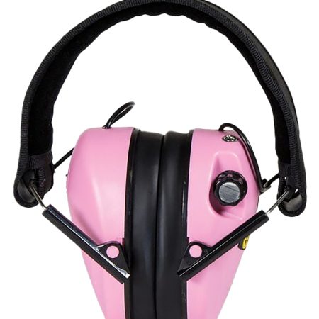 Caldwell 487111 E-Max Low-Profile Muff 23 dB Over the Head Pink/Black Adult