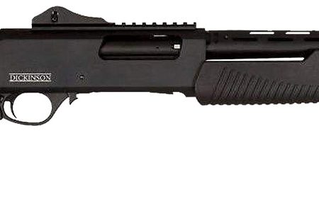 Dickinson LLC XX3D XX3D Commando 12 Gauge Pump 3" 5+1 18.50" Black Vent Rib Barrel, Picatinny Rail Receiver, Black Fixed w/Pistol Grip & Shell Carrier Synthetic Stock, Polymer Grip