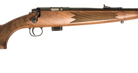Crickett KSA20020 Model 722 Classic 22 LR 7+1 20" Blued Button Rifled Target Barrel, Blued Stainless Steel Receiver, Fixed Walnut Stock, Right Hand
