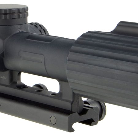 Trijicon 1600002 VCOG Black Hardcoat Anodized 1-6x 24mm LED Illuminated Red Horseshoe Dot w/Crosshair 223 55gr Reticle