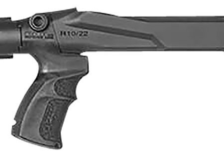 FAB Defense FXUASR1022B UAS-R Precision Stock Conversion Kit for Ruger 10/22 Left Side Folding w/Adjustable Cheekrest Matte Black Fiberglass Reinforced Polymer
