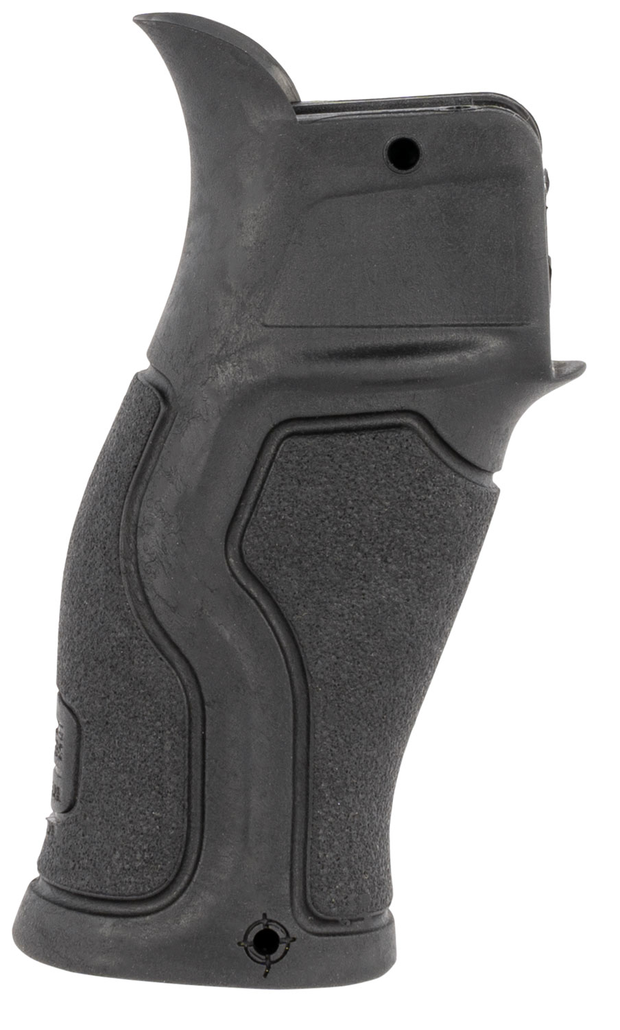 FAB Defense FXGRADUSB Gradus Ergonomic AR Style Black Polymer w/Rubber Overmold, Fits AR/AK