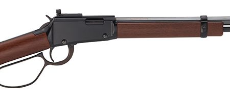Henry H001TRP Small Game Rifle  22 LR Caliber with 16 LR/21 Short Capacity, 20" Barrel, Black Metal Finish & American Walnut Stock Right Hand (Full Size)