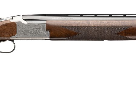 Browning 018347514 Citori Hunter Deluxe 16 Gauge 2.75" 2rd 26" Polished Blued Vent Rib Barrel, Silver Nitride Engraved Steel Receiver, Fixed Grade III/IV Satin Walnut Wood Stock