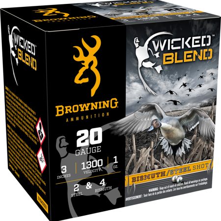 Browning Ammo B193432032 Wicked Blend 20Gauge 3" 1oz 2/4BI Shot 25 Per Box/10 Case
