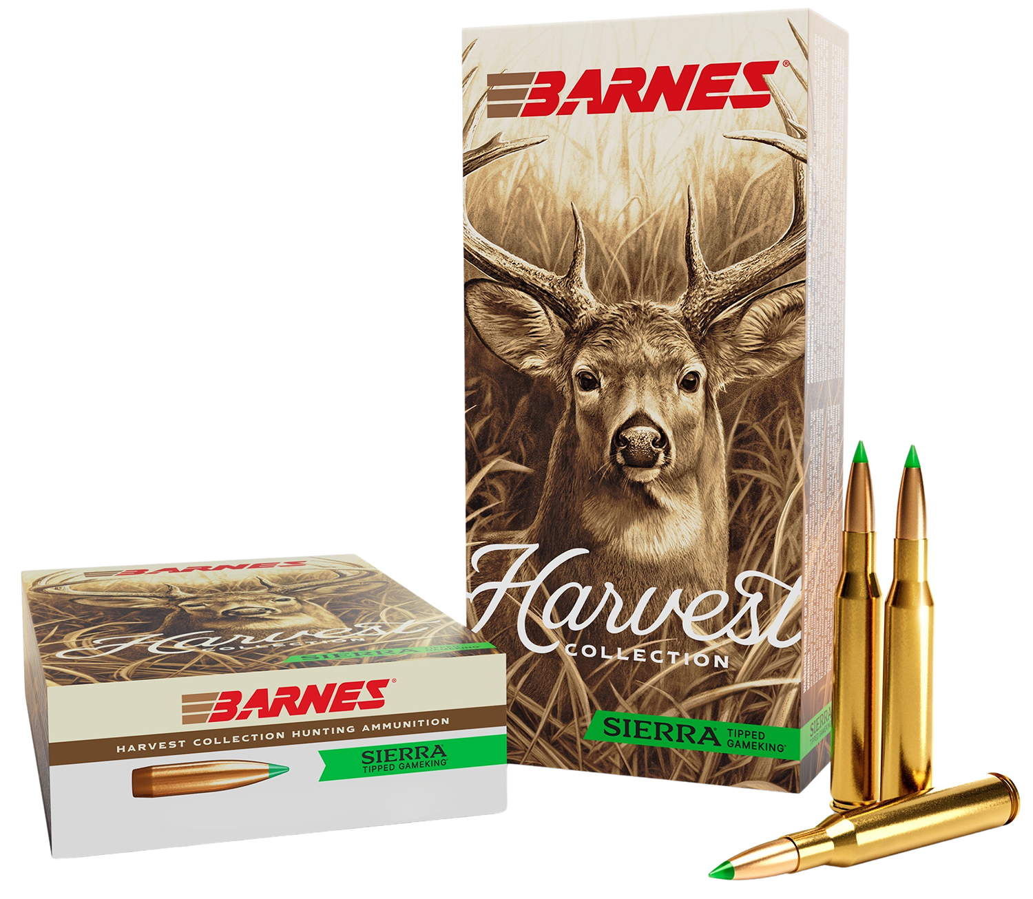 Barnes Bullets 32475 Harvest 6mmARC 100gr Sierra Tipped GameKing 20 Per Box/10 Case