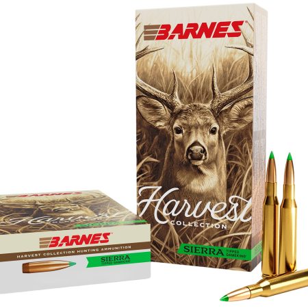 Barnes Bullets 32483  Harvest 7mmPRC 180gr Sierra Tipped GameKing 20 Per Box/10 Case