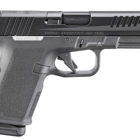 Ruger 19415 RXM  9mm Luger 15+1 4" Black FNC Nitride Alloy Steel Barrel & Optic Ready/Serrated Slide, Black Polymer Frame w/Accessory Rail, Textured Grip