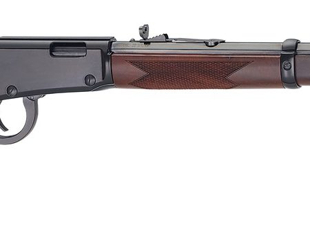 Henry H001TPG22 Western Frontier 22 S/L/LR 16/17/23+1 20" Blued Octagon Barrel, Black Aluminum Grooved Receiver, American Walnut Fixed w/Pistol Grip Stock