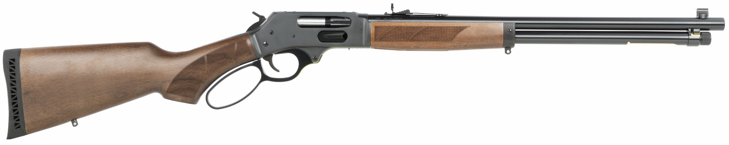 Henry H010PG4570 Provider 45-70 Gov 6+1 20" Blued Round Barrel, Blued Steel Drilled & Tapped Receiver, American Walnut Fixed w/Pistol Grip Stock