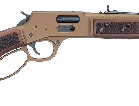 Henry H012XCW44M Explorer Carbine 44 Special/44 Mag 7+1 16.50" Burnt Bronze Cerakote Threaded Barrel, Burnt Bronze Cerakote Steel Drilled & Tapped Receiver, American Walnut Fixed w/Pistol Grip Stock