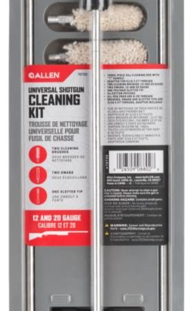 ALLEN 70732  BASIC SHOTGUN CLEANING KIT 12&20GA