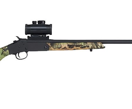 Stevens  301 Turkey XP Compact 20 Gauge 3" 1rd Matte Black Single Shot Barrel & Receiver, Mossy Oak Obsession Synthetic Stock