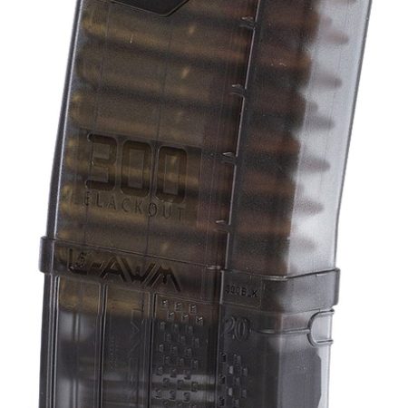 LANCER 428002           L5AWM AR MAG 300BO 20R SMK