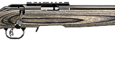 Ruger 8348 American Rimfire Target Full Size 22 LR 10+1 18" Satin Blued Threaded Bull Barrel & Alloy Steel Receiver w/Scope Rail, Black Fixed Laminate Stock, Right Hand