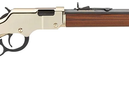 Henry H004M Golden Boy  22 WMR Caliber with 12+1 Capacity, 20.50" Blued Barrel, Brasslite Metal Finish & American Walnut Stock Right Hand (Full Size)