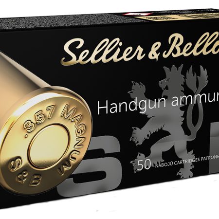Sellier & Bellot SB357C Handgun  357Mag 158gr Semi Jacketed Hollow Point 50 Per Box/20 Case