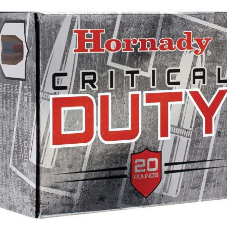 Hornady 91256 Critical Duty  10mmAuto 175gr Hornady FlexLock 20 Per Box/10 Case