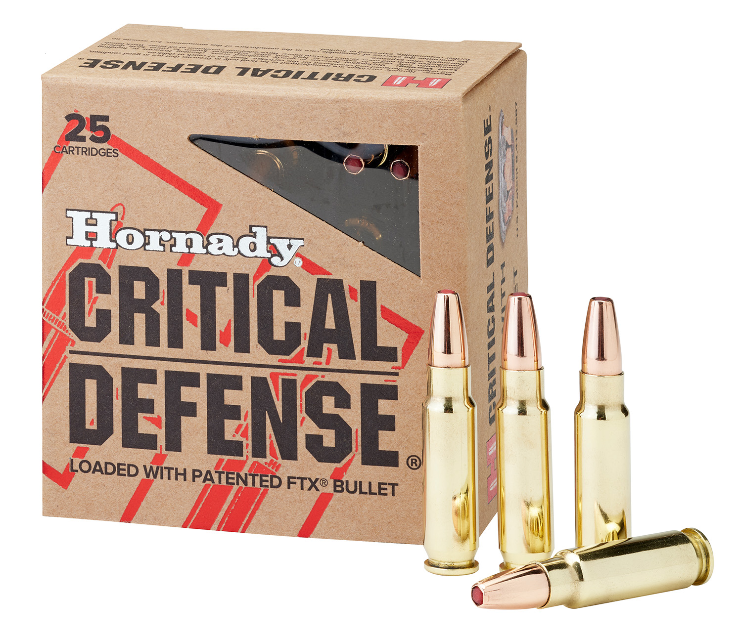 Hornady 90000 Critical Defense 5.7x28mm 40gr Flex Tip eXpanding 25 Per Box/10 Case