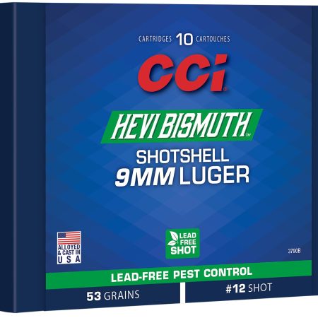 CCI 3790B Pest Control HEVI-Bismuth 9mmLuger 53gr 10 Per Box