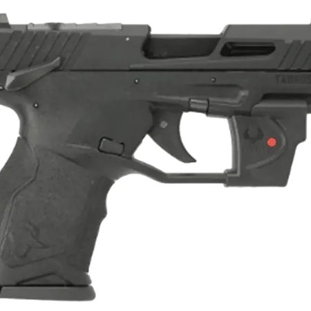 Taurus 1TX22131VL10 TX22C w/Optic Compact Frame 22 LR 10+1 SAO 3.60" Matte Black Steel Threaded Barrel, Black Anodized Optic Ready/Serrated Slide, Black Polymer Frame w/Picatinny Rail, Viridian Laser