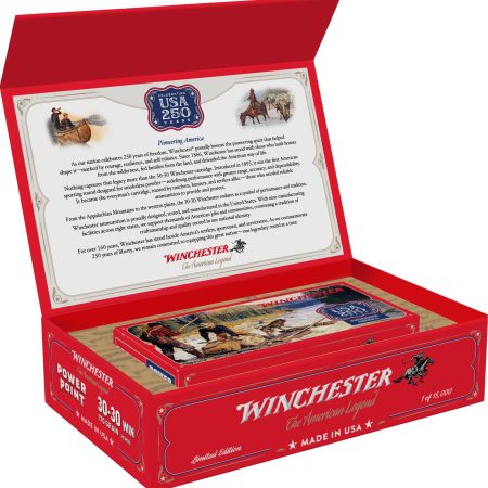 Winchester Ammo X3030250 USA 250th Commemorative Box Series 30-30Win 170gr Power Point 20 Per Box/6 Case