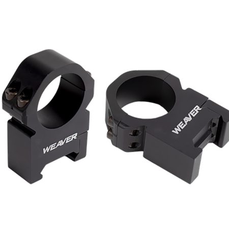 Weaver Mounts 48382 Precision  Black Aluminum 1" Tube High