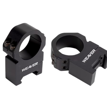 Weaver Mounts 48383 Precision  Black Aluminum 1" Tube Extra High