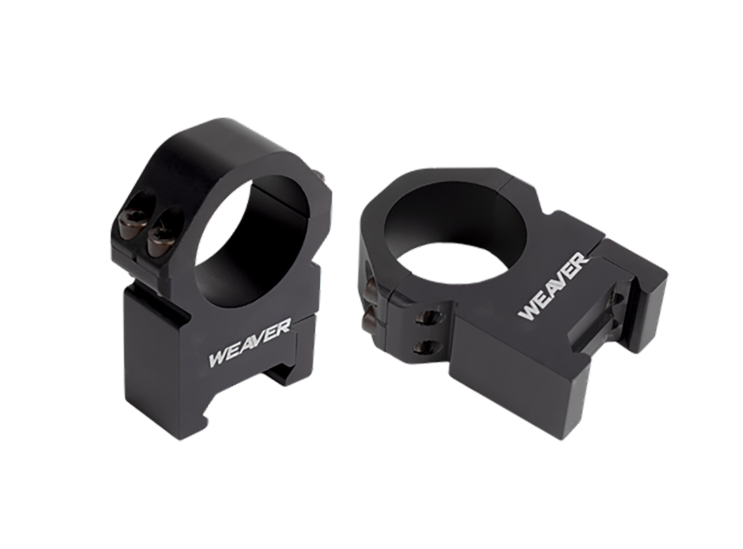 Weaver Mounts 48383 Precision Black Aluminum 1" Tube Extra High