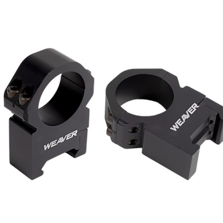 Weaver Mounts 48384 Precision  Black Aluminum 1" Tube Extra Extra High