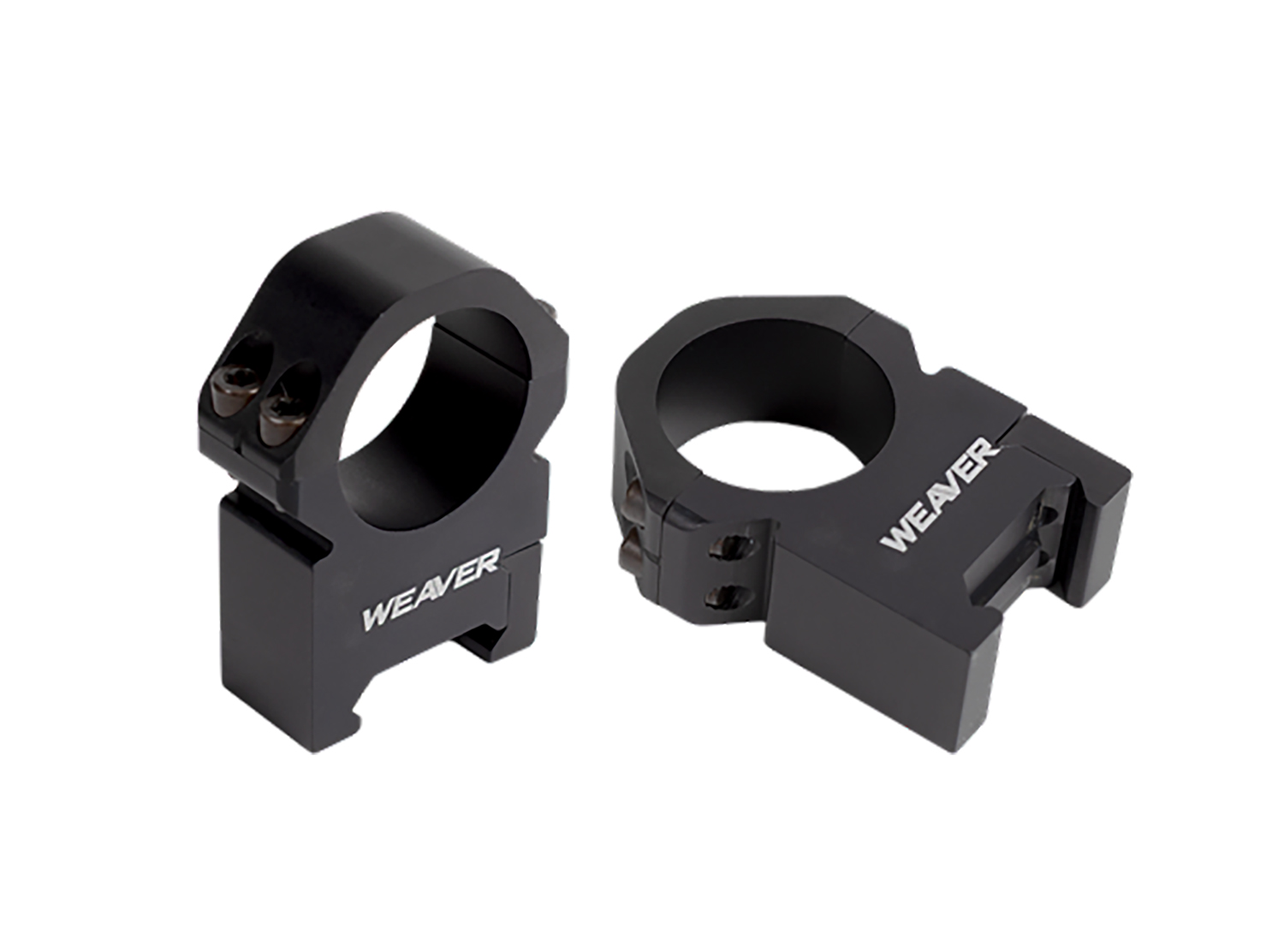 Weaver Mounts 48385 Precision Black Aluminum 30mm Tube Low
