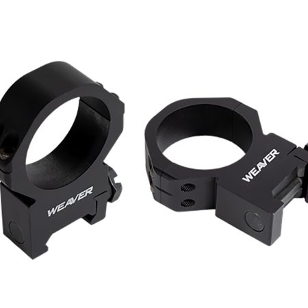 Weaver Mounts 99522 Precision Tactical  Black Aluminum 30mm Tube High