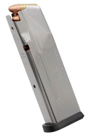 Magpul MAG1487SST AMAG  15rd 9mm Fits Sig P365 Silver Stainless Steel